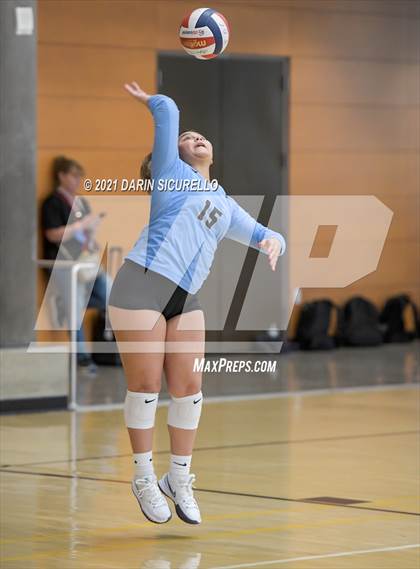 Thumbnail 1 in Bishop McLaughlin Catholic vs Hagerty (Nike Tournament of Champions)  photogallery.