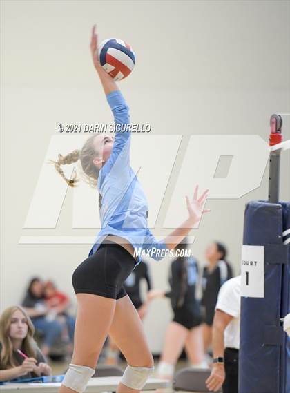 Thumbnail 1 in Bishop McLaughlin Catholic vs Hagerty (Nike Tournament of Champions)  photogallery.