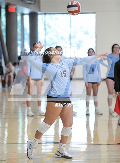 Thumbnail 1 in Bishop McLaughlin Catholic vs Hagerty (Nike Tournament of Champions)  photogallery.