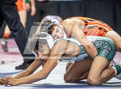 Thumbnail 3 in NYSPHSAA D2 Day 1 (to 145lbs) photogallery.