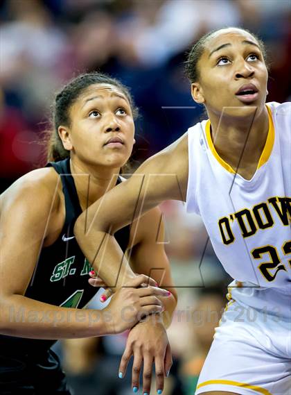 Thumbnail 2 in St. Mary's vs. Bishop O'Dowd (CIF NorCal Regional Open Division Final) photogallery.