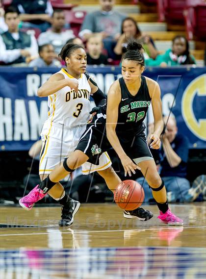 Thumbnail 2 in St. Mary's vs. Bishop O'Dowd (CIF NorCal Regional Open Division Final) photogallery.