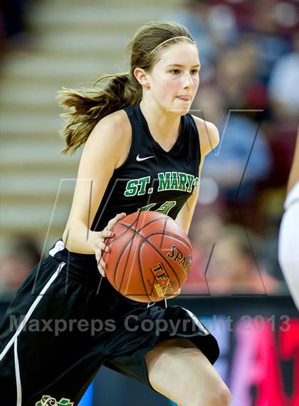 Thumbnail 2 in St. Mary's vs. Bishop O'Dowd (CIF NorCal Regional Open Division Final) photogallery.
