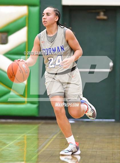 Thumbnail 2 in Bishop Gorman vs. Clovis North (MLK Showcase) photogallery.