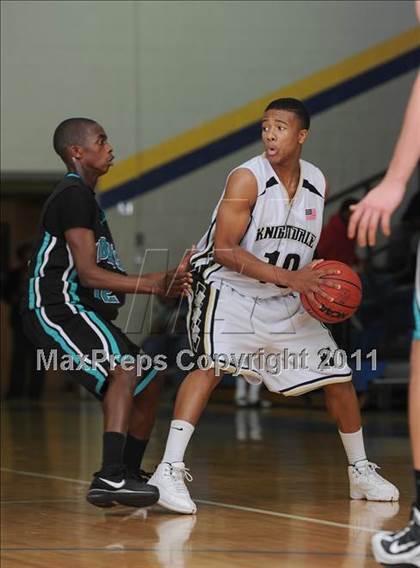 Thumbnail 2 in West Johnston vs. Knightdale (Greater Neuse River Conference Tournament) photogallery.