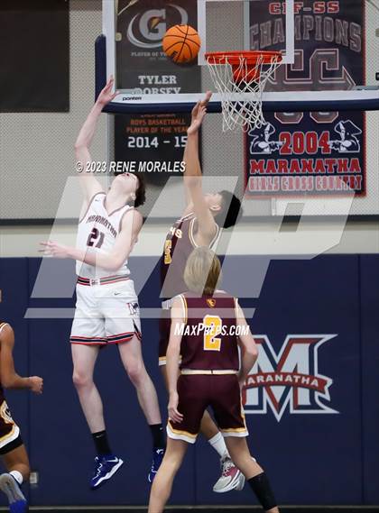 Thumbnail 1 in Valley Christian vs Maranatha photogallery.