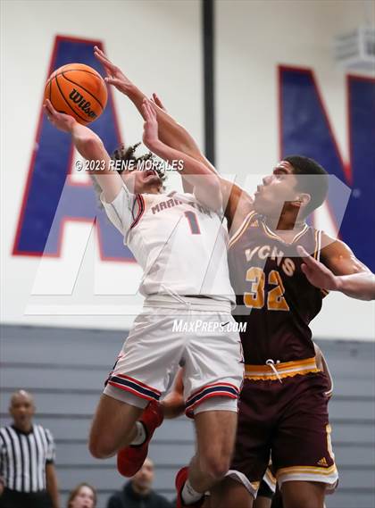 Thumbnail 2 in Valley Christian vs Maranatha photogallery.