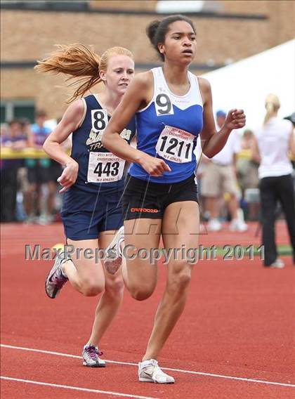 Thumbnail 1 in NYSPHSAA Track & Field Championships (B&G 100, 200, 1500, 1600, Hurdles) photogallery.