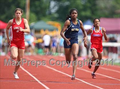 Thumbnail 1 in NYSPHSAA Track & Field Championships (B&G 100, 200, 1500, 1600, Hurdles) photogallery.
