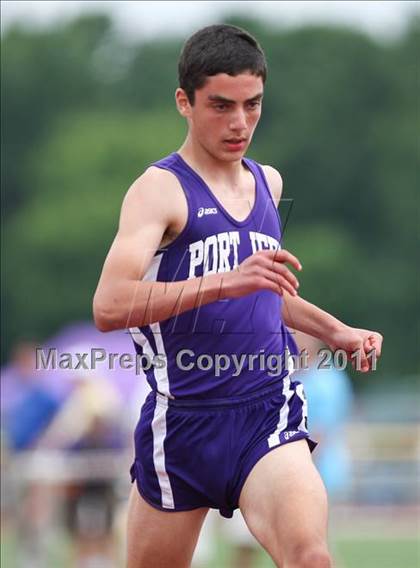 Thumbnail 1 in NYSPHSAA Track & Field Championships (B&G 100, 200, 1500, 1600, Hurdles) photogallery.