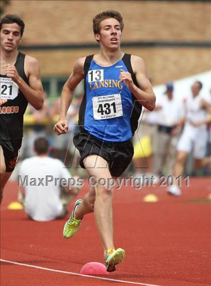Thumbnail 1 in NYSPHSAA Track & Field Championships (B&G 100, 200, 1500, 1600, Hurdles) photogallery.