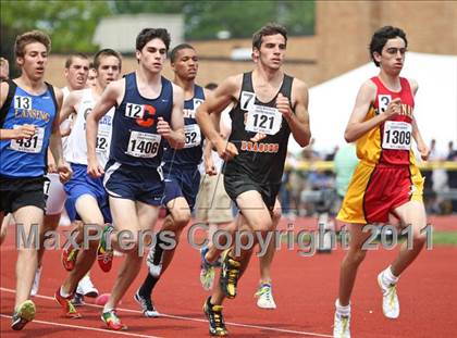 Thumbnail 1 in NYSPHSAA Track & Field Championships (B&G 100, 200, 1500, 1600, Hurdles) photogallery.