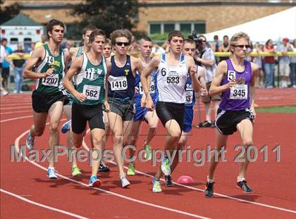 Thumbnail 1 in NYSPHSAA Track & Field Championships (B&G 100, 200, 1500, 1600, Hurdles) photogallery.