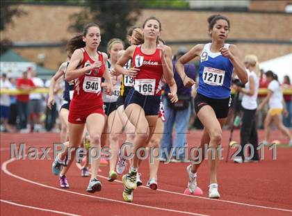 Thumbnail 1 in NYSPHSAA Track & Field Championships (B&G 100, 200, 1500, 1600, Hurdles) photogallery.