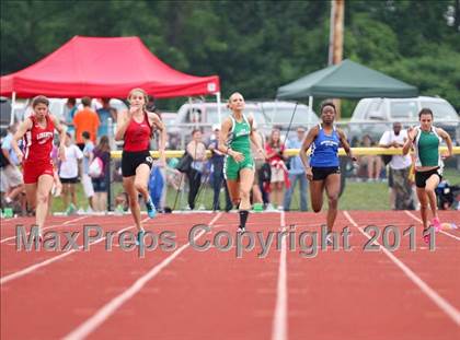 Thumbnail 1 in NYSPHSAA Track & Field Championships (B&G 100, 200, 1500, 1600, Hurdles) photogallery.