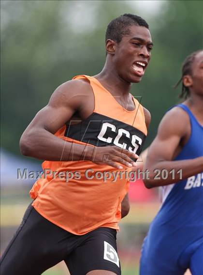 Thumbnail 3 in NYSPHSAA Track & Field Championships (B&G 100, 200, 1500, 1600, Hurdles) photogallery.