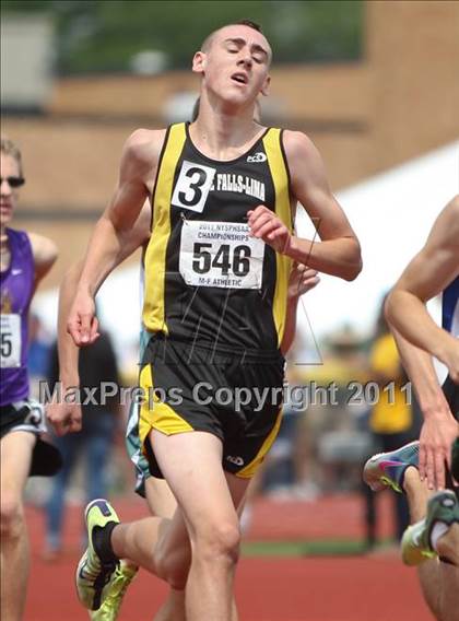 Thumbnail 1 in NYSPHSAA Track & Field Championships (B&G 100, 200, 1500, 1600, Hurdles) photogallery.