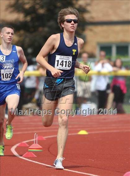 Thumbnail 1 in NYSPHSAA Track & Field Championships (B&G 100, 200, 1500, 1600, Hurdles) photogallery.