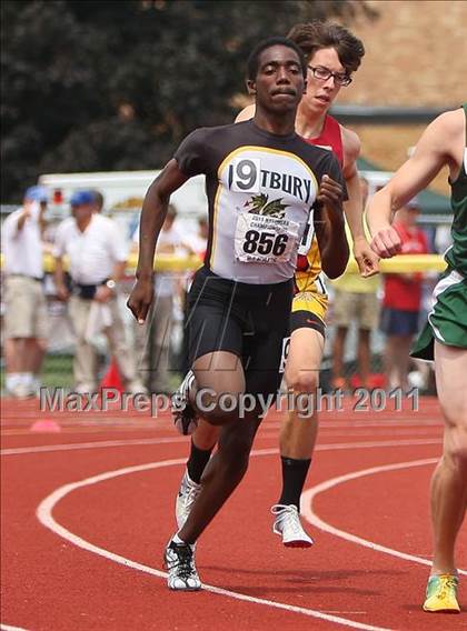 Thumbnail 3 in NYSPHSAA Track & Field Championships (B&G 100, 200, 1500, 1600, Hurdles) photogallery.