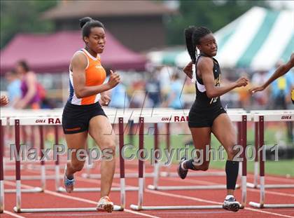 Thumbnail 1 in NYSPHSAA Track & Field Championships (B&G 100, 200, 1500, 1600, Hurdles) photogallery.