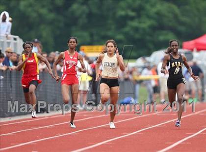 Thumbnail 3 in NYSPHSAA Track & Field Championships (B&G 100, 200, 1500, 1600, Hurdles) photogallery.
