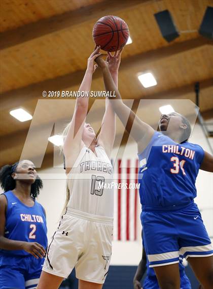 Thumbnail 2 in Chilton County vs. Thorsby (Chilton County Tournament) photogallery.