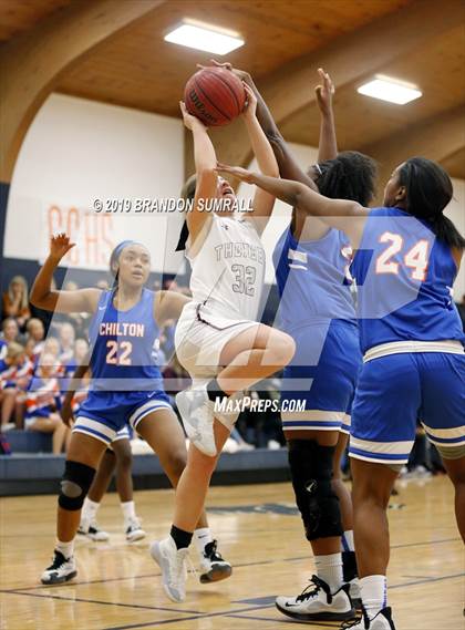 Thumbnail 3 in Chilton County vs. Thorsby (Chilton County Tournament) photogallery.