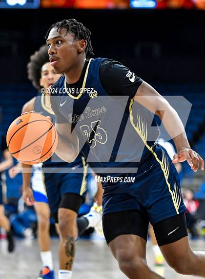 Thumbnail 3 in Windward vs. Notre Dame (SO) (CIF SS DIV 1 Championship) photogallery.