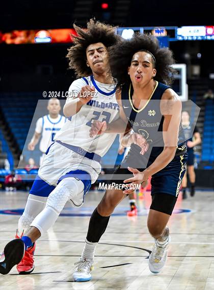 Thumbnail 3 in Windward vs. Notre Dame (SO) (CIF SS DIV 1 Championship) photogallery.