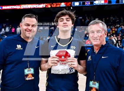 Thumbnail 3 in Windward vs. Notre Dame (SO) (CIF SS DIV 1 Championship) photogallery.