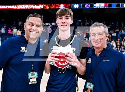 Thumbnail 1 in Windward vs. Notre Dame (SO) (CIF SS DIV 1 Championship) photogallery.