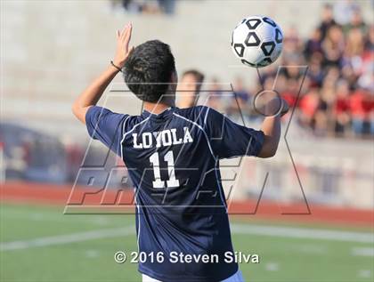 Thumbnail 2 in Cathedral Catholic vs. Loyola (CIF SoCal Regional D1 Final) photogallery.