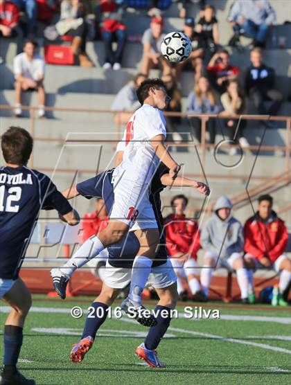 Thumbnail 3 in Cathedral Catholic vs. Loyola (CIF SoCal Regional D1 Final) photogallery.
