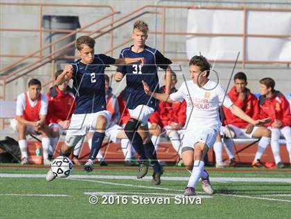 Thumbnail 2 in Cathedral Catholic vs. Loyola (CIF SoCal Regional D1 Final) photogallery.