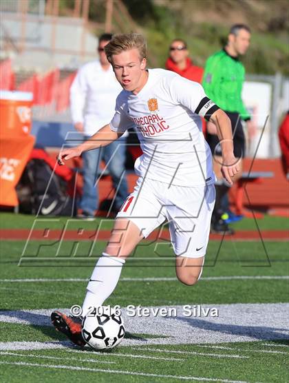 Thumbnail 2 in Cathedral Catholic vs. Loyola (CIF SoCal Regional D1 Final) photogallery.