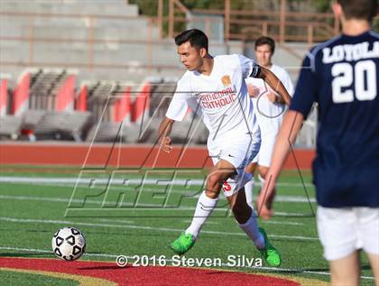 Thumbnail 1 in Cathedral Catholic vs. Loyola (CIF SoCal Regional D1 Final) photogallery.