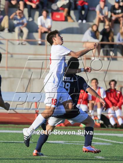 Thumbnail 2 in Cathedral Catholic vs. Loyola (CIF SoCal Regional D1 Final) photogallery.
