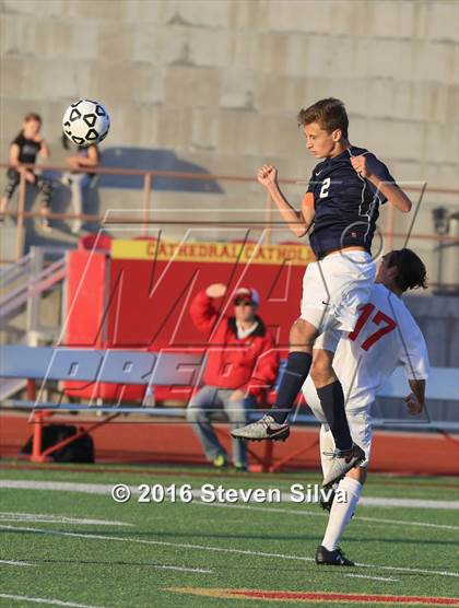 Thumbnail 3 in Cathedral Catholic vs. Loyola (CIF SoCal Regional D1 Final) photogallery.