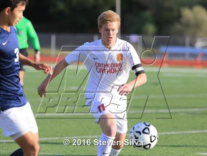 Thumbnail 2 in Cathedral Catholic vs. Loyola (CIF SoCal Regional D1 Final) photogallery.
