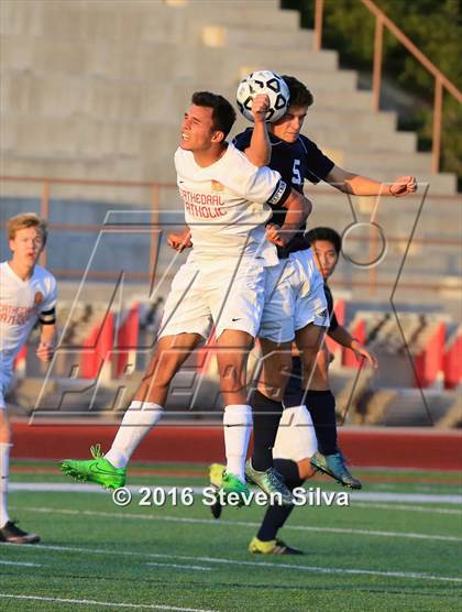 Thumbnail 1 in Cathedral Catholic vs. Loyola (CIF SoCal Regional D1 Final) photogallery.