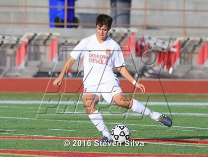 Thumbnail 2 in Cathedral Catholic vs. Loyola (CIF SoCal Regional D1 Final) photogallery.