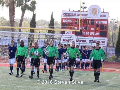 Thumbnail 1 in Cathedral Catholic vs. Loyola (CIF SoCal Regional D1 Final) photogallery.