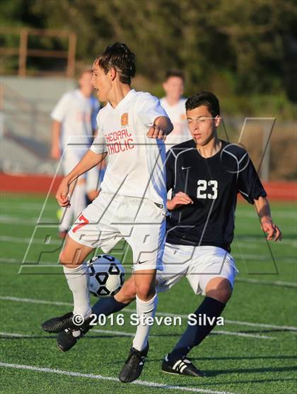 Thumbnail 3 in Cathedral Catholic vs. Loyola (CIF SoCal Regional D1 Final) photogallery.