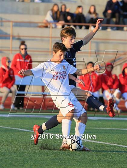 Thumbnail 1 in Cathedral Catholic vs. Loyola (CIF SoCal Regional D1 Final) photogallery.