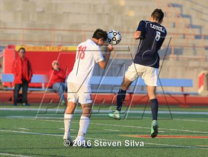 Thumbnail 2 in Cathedral Catholic vs. Loyola (CIF SoCal Regional D1 Final) photogallery.