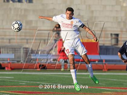 Thumbnail 2 in Cathedral Catholic vs. Loyola (CIF SoCal Regional D1 Final) photogallery.