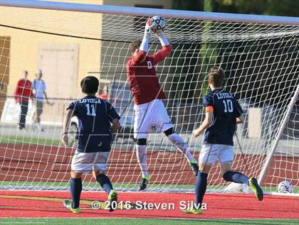 Thumbnail 3 in Cathedral Catholic vs. Loyola (CIF SoCal Regional D1 Final) photogallery.