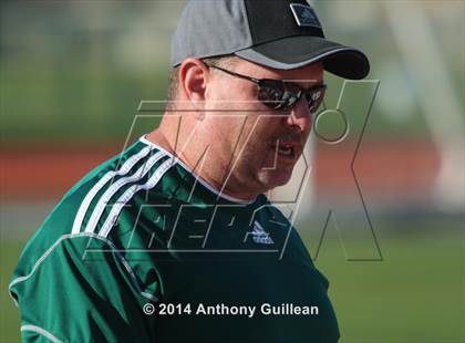 Thumbnail 3 in Santa Ana Valley vs Rancho Alamitos  (Westminster Girls Soccer Tournament) photogallery.