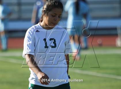 Thumbnail 1 in Santa Ana Valley vs Rancho Alamitos  (Westminster Girls Soccer Tournament) photogallery.