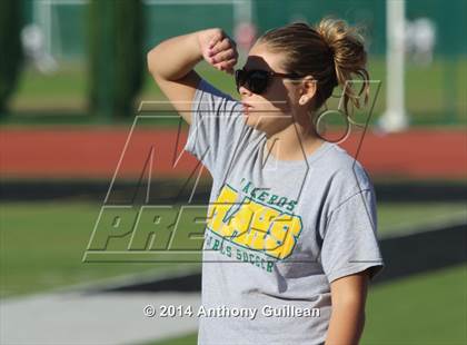 Thumbnail 3 in Santa Ana Valley vs Rancho Alamitos  (Westminster Girls Soccer Tournament) photogallery.